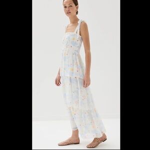 NWT HILL HOUSE HOME The Elise Nap Dress Multi Celestial Size S